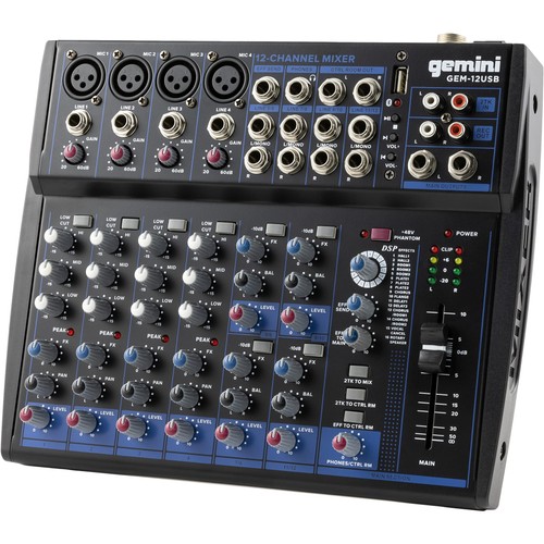 Gemini gem usb - 12, mixer