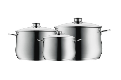 Wmf diadem plus topf set - topf-set, 3-tlg