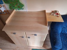 Babyzimmer komplett set gebraucht , Marke Welle Ausführung Ahorn  NB