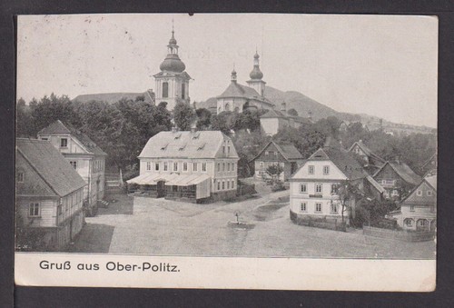 Postcard ober politz - ober-politz, bohemia