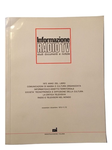Information radio studien - tv,