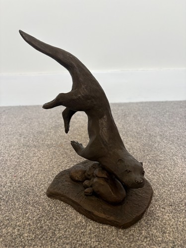 Kaltguss bronze harz otter - kaltguss,
