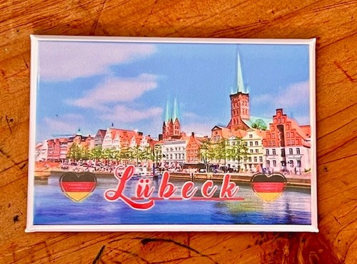 Lübeck kühlschrankmagnet - lübeck,