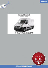 Ebook Renault Master 3 (2010-2019) Werkstatthandbuch 6 Gang Schaltgetriebe ZF4