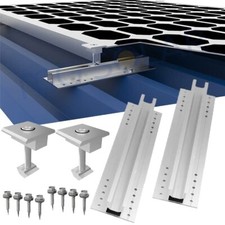 Flachdach Solarmodul Halterung