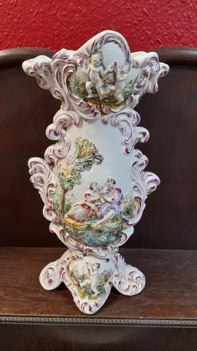 Antike capodimonte vase - antike,