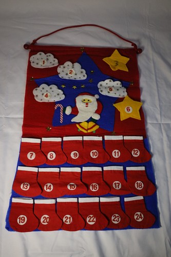 Stoff adventskalender zum - stoff,