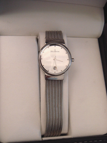 Skagen damen uhr 355sss1 - uhr, slim