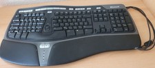 Microsoft Natural Ergonomic Keyboard PC Tastatur 4000 v1 QWERTZ Ergonomisch USB