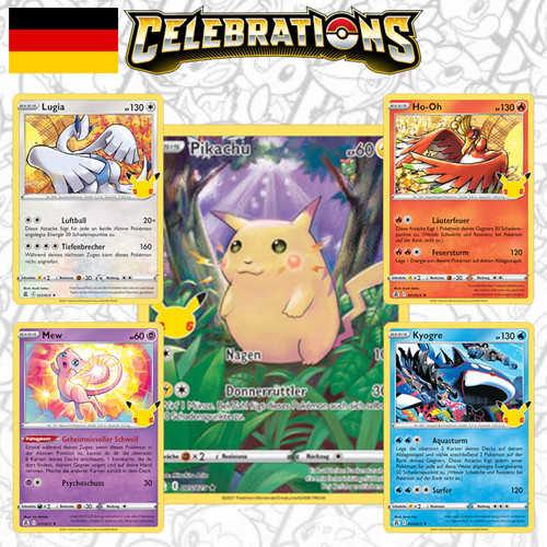 Pokemon celebrations - 🎉,