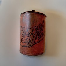 Antik Kaffeedose Blechdose Alt 1900 Jörgens Reklame Tante Emma Knauf Jürgens