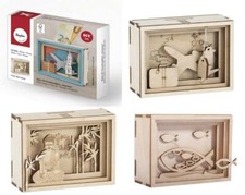 Holz-Geschenkbox 3D Reise