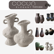 Vase, Set, Tonvase, Amphore