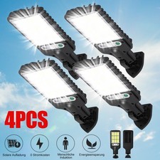4er 6000W Solarleuchte mit