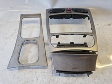64C* Mercedes W203 C-Klasse VOR MOPF Mittelkonsole Dekorleiste Aschenbecher Set