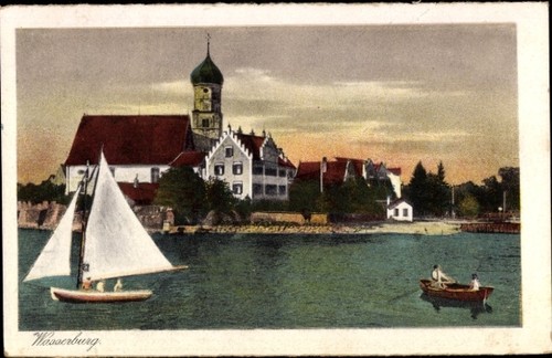 Wasserburg bodensee - ak,