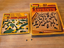 Brio Labyrinth Murmelspiel NO. 7310 / 31804 Holz + 3D Expertenplatte 7314 TOP