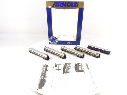 Arnold 0143 personen - 0143, personen-wagen-set