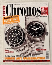 Chronos Ausgabe Nr.3/2005 | Uhren-Magazin | Rolex Sea-Dweller vs IWC Aquatimer