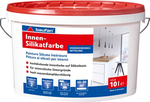 Baufan innen silikatfarbe 10l - silikatfarbe,