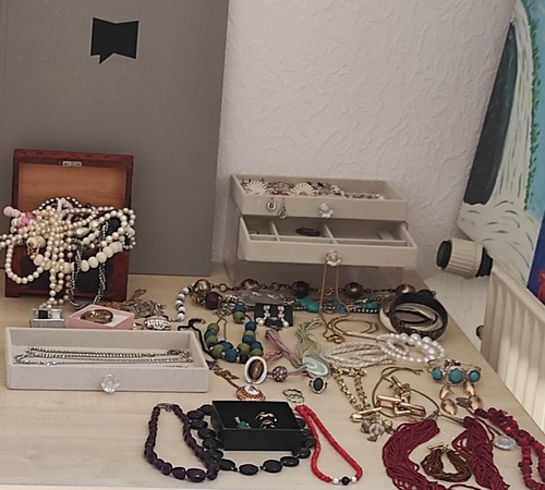 Modeschmuck konvolut silber - modeschmuck,