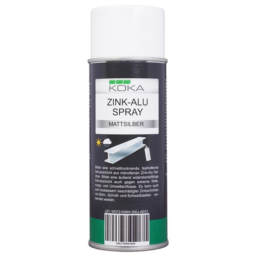 Koka zinkspray 400ml zink alu - zinkspray,