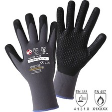 Leipold Doehle 1166-10 NITRIL DOT Polyamid Arbeitshandschuh Größe (Handschuhe...