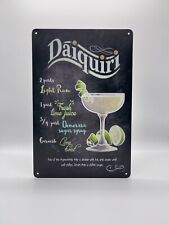 Blechschild Cocktail Daiquiri