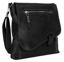 Bag Street Damentasche Umhängetasche Handtasche Schultertasche T0104 Schwarz
