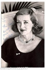 Bette Davis ++Autogramm++