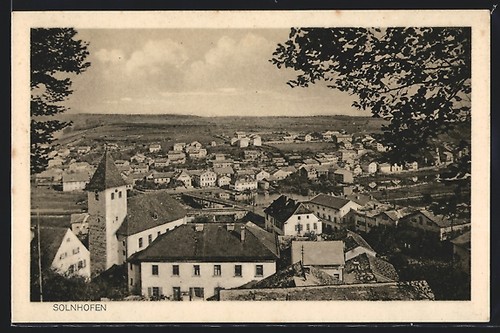 Solnhofen totalansicht aus - totalansicht,