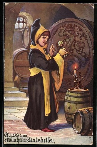 Künstler münchener - künstler-ak,