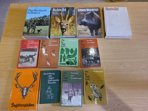 Konvolut ddr fachbuch jagd - konvolut,