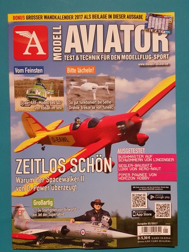 Modell aviator 2017 - modell, 01/2017