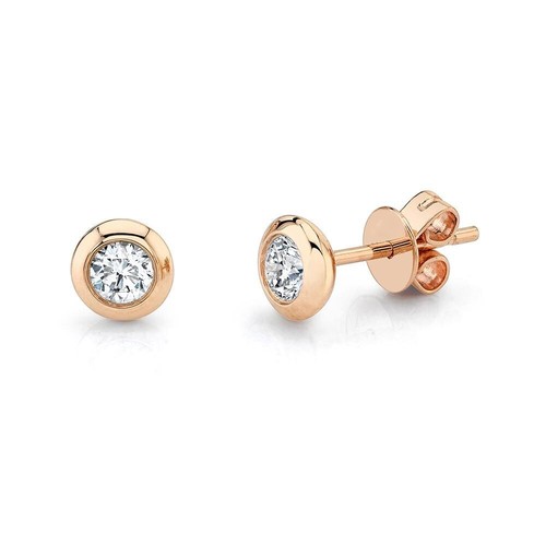 14k roségold diamant - 14k,