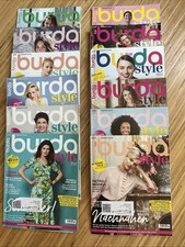 Burda Style Modehefte 01/2021-12/2021 mit Schnittmuster neuwertig 