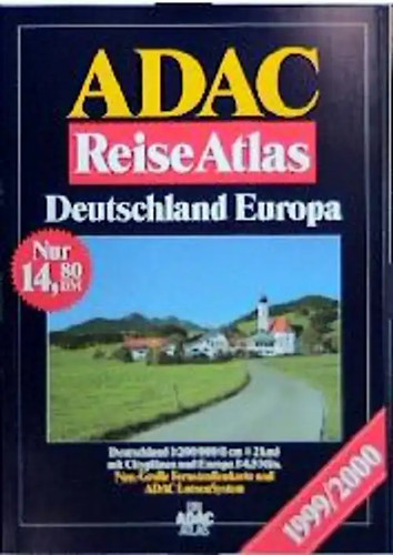 Adac reiseatlas deutschland - reiseatlas,