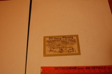 Not und Inflationsgeld   der Stadt Johannesburg über 50Pfenning  aus 1917