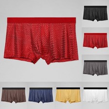 Dünne Herren-Boxershorts Eis