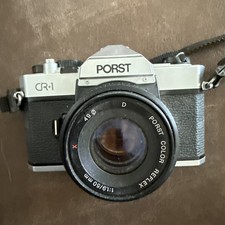 Alte slr kamera porst mit - porst, cr-1