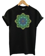 Farbiges Mandala T Shirt Mode
