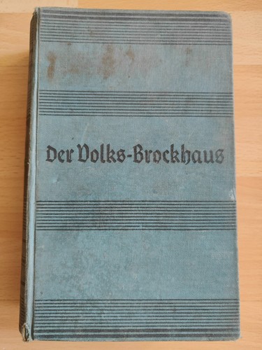 Buch der volks brockhaus - -,