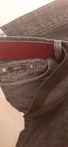 Hose boss nadelstreifenjeans - hose,