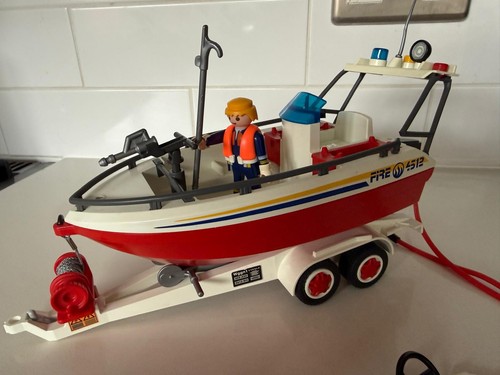 Playmobil 4823 feuerwehrboot - playmobil,