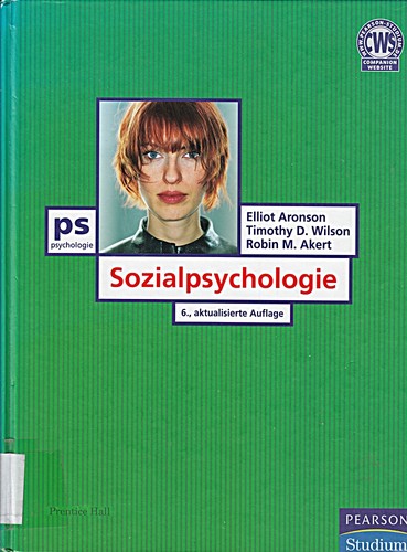Sozialpsychologie pearson - sozialpsychologie, (pearson