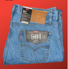 Levi's® 501 Original Regular Fit Herren Jeans Onewash | Vintage Fade | Hellblau