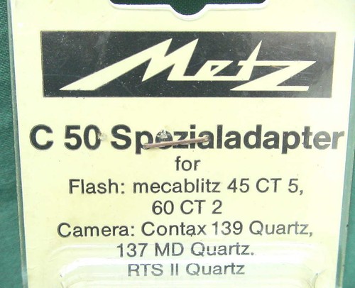 Metz c50 blitzadapter flash - blitzadapter,