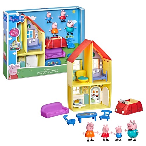 Peppa pig familienhaus set mit - peppa,