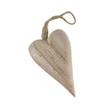 Hänger holz herz natur - holz,