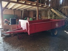 Traktoranhänger Gummiwagen ( Zulassung Möglich) Neu Aufgebaut 